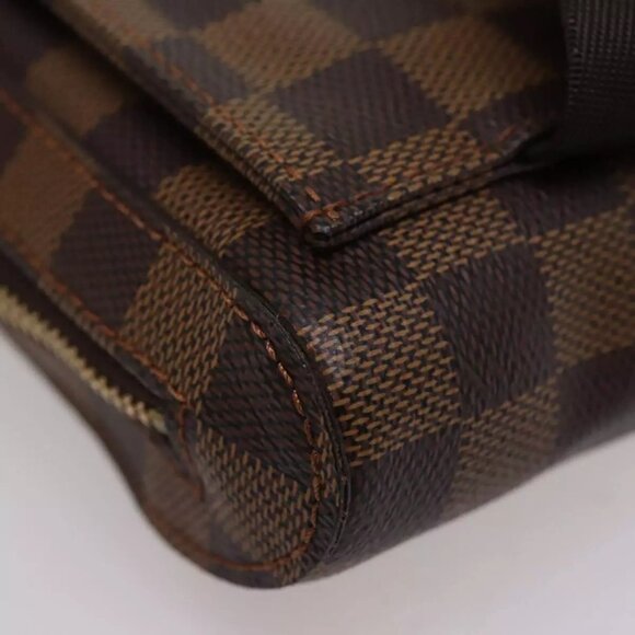 LOUIS VUITTON Damier Ebene Geronimos Shoulder Bag N51994 LV Auth - Picture 11 of 16